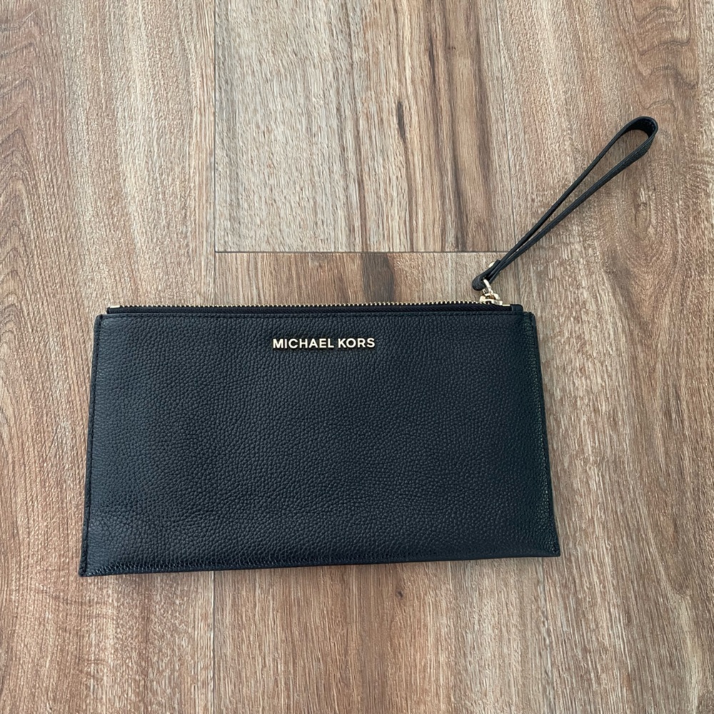 Michael Kors Black Wrist Wallet